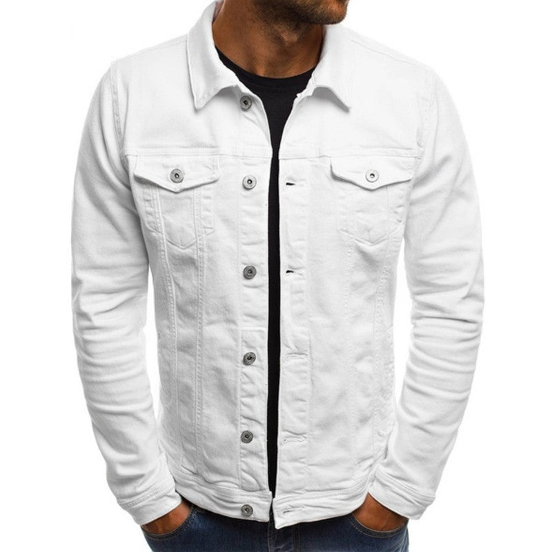 Francis | Stylish Denim Bomber Jacket for Everyday Wear