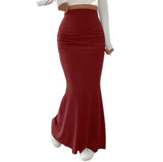 Kayla® | High Waist Fishtail Long Skirt