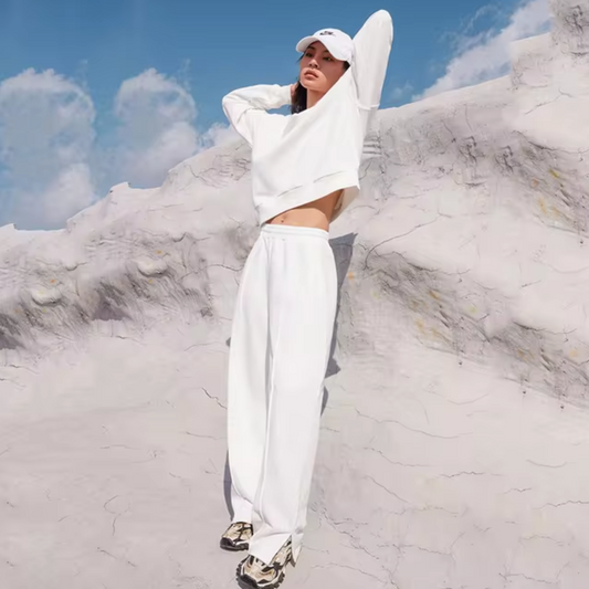 Nayla | Casual two piece knitted sweater set
