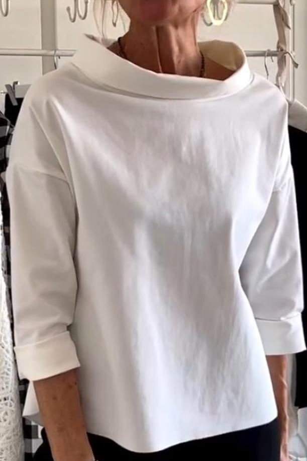 Cecilia® | Elegant high collar top for women