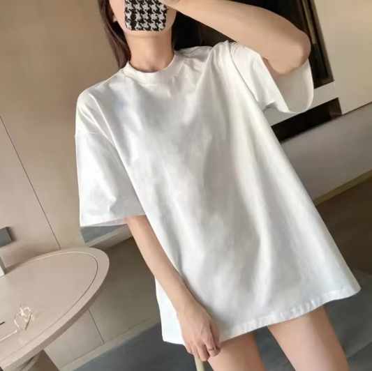 Marilena® | Round Neck Shirt Made Of Cotton