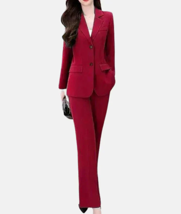 Rowan® | Trouser Suit With Fitted Blazer