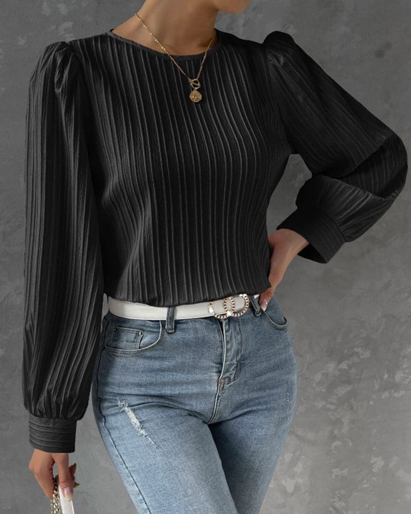 Nuala® | Blouse With Puff Sleeves