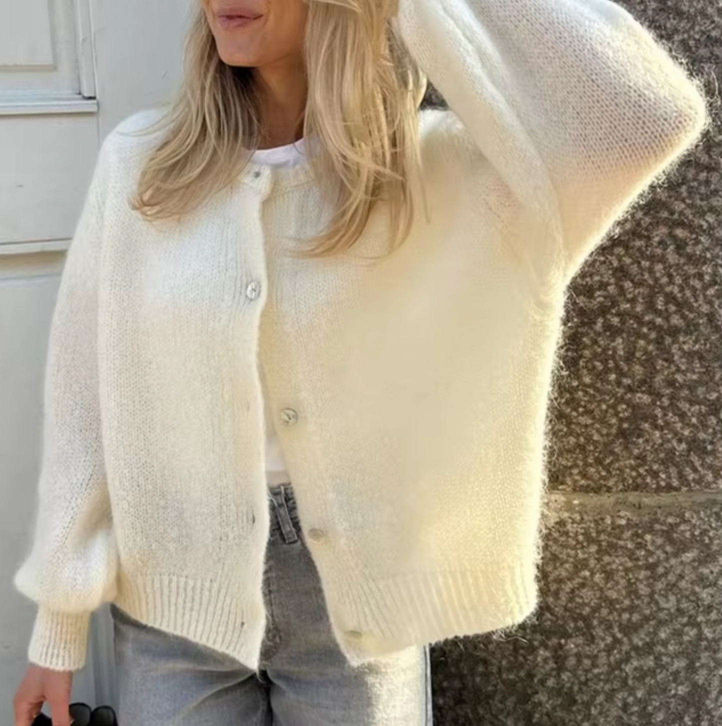 Paz | Cardigan with button placket