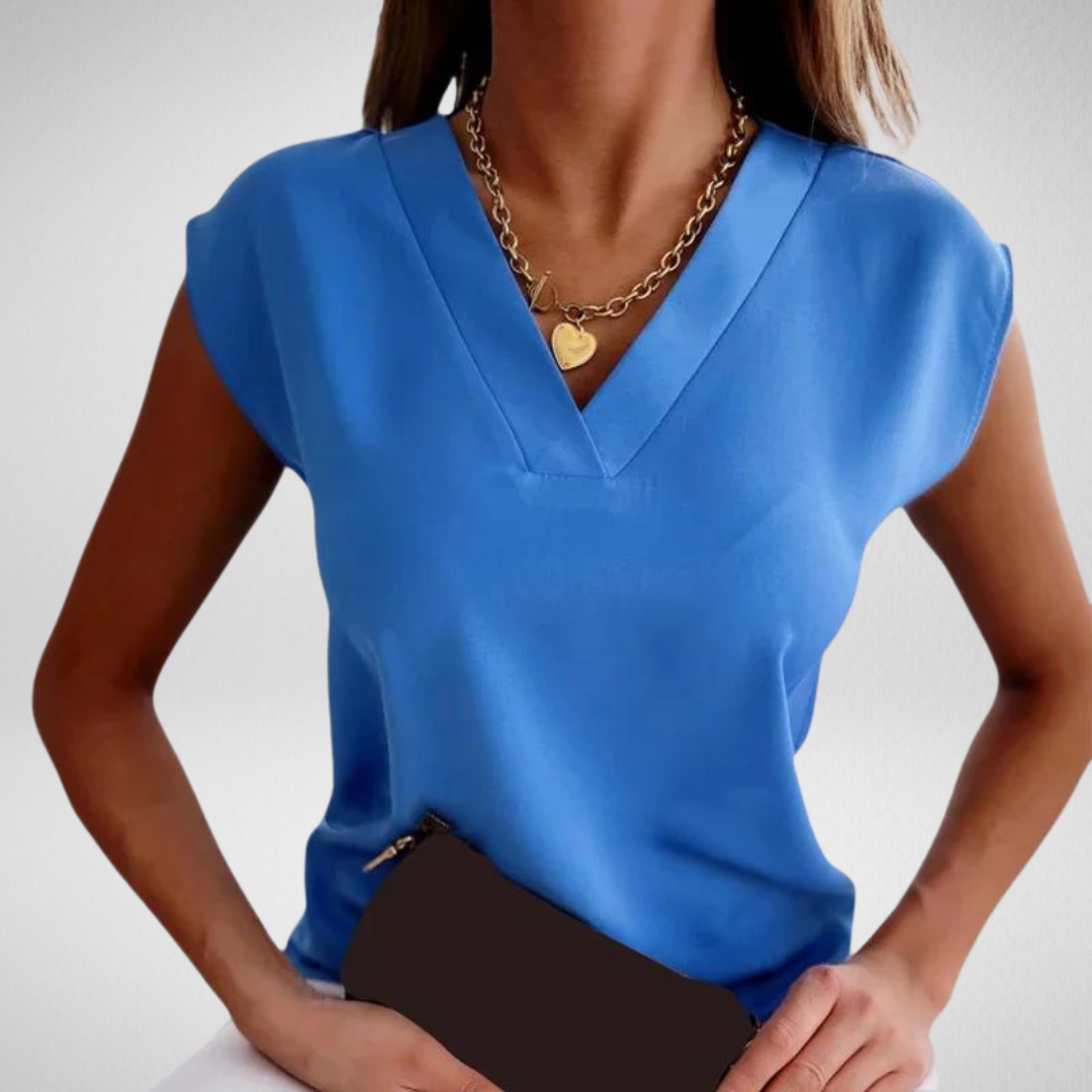 Jara® | V-Neck Blouse