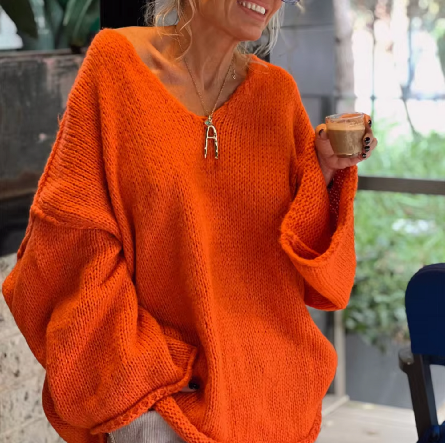 Liliana | Loose knit sweater