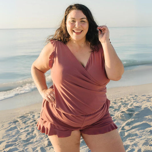 Keren® | Stylish Swimsuit With Integrated Bra