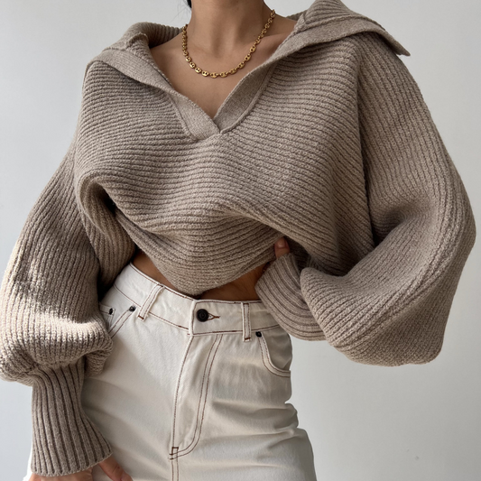 Josefina | Oversized knit sweater for women