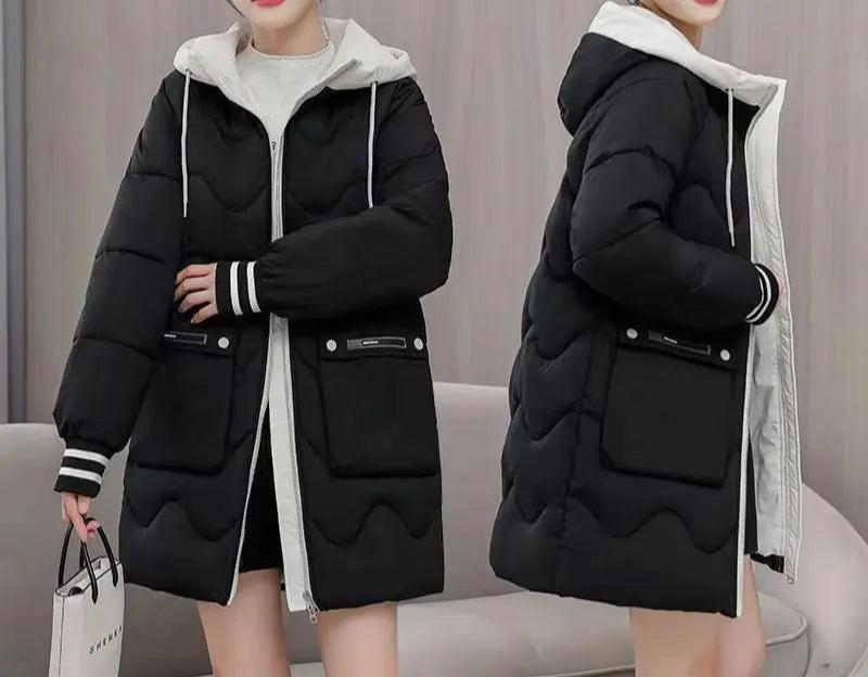 Brigitte | cozy and insulated waterproof winter jacket with hood