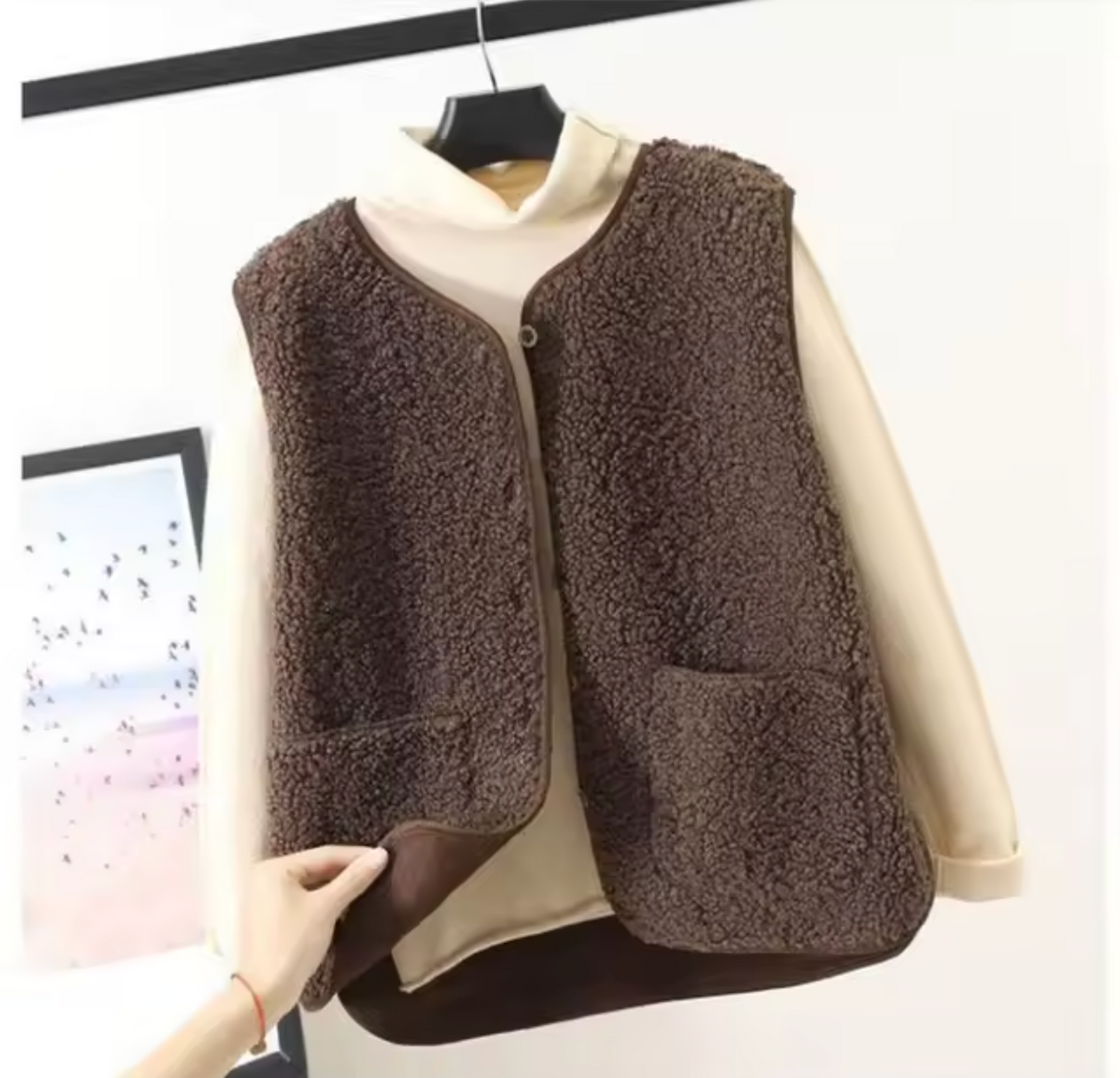 Salma | Winter fleece vest