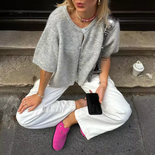 Samanta | Short sleeve cardigan