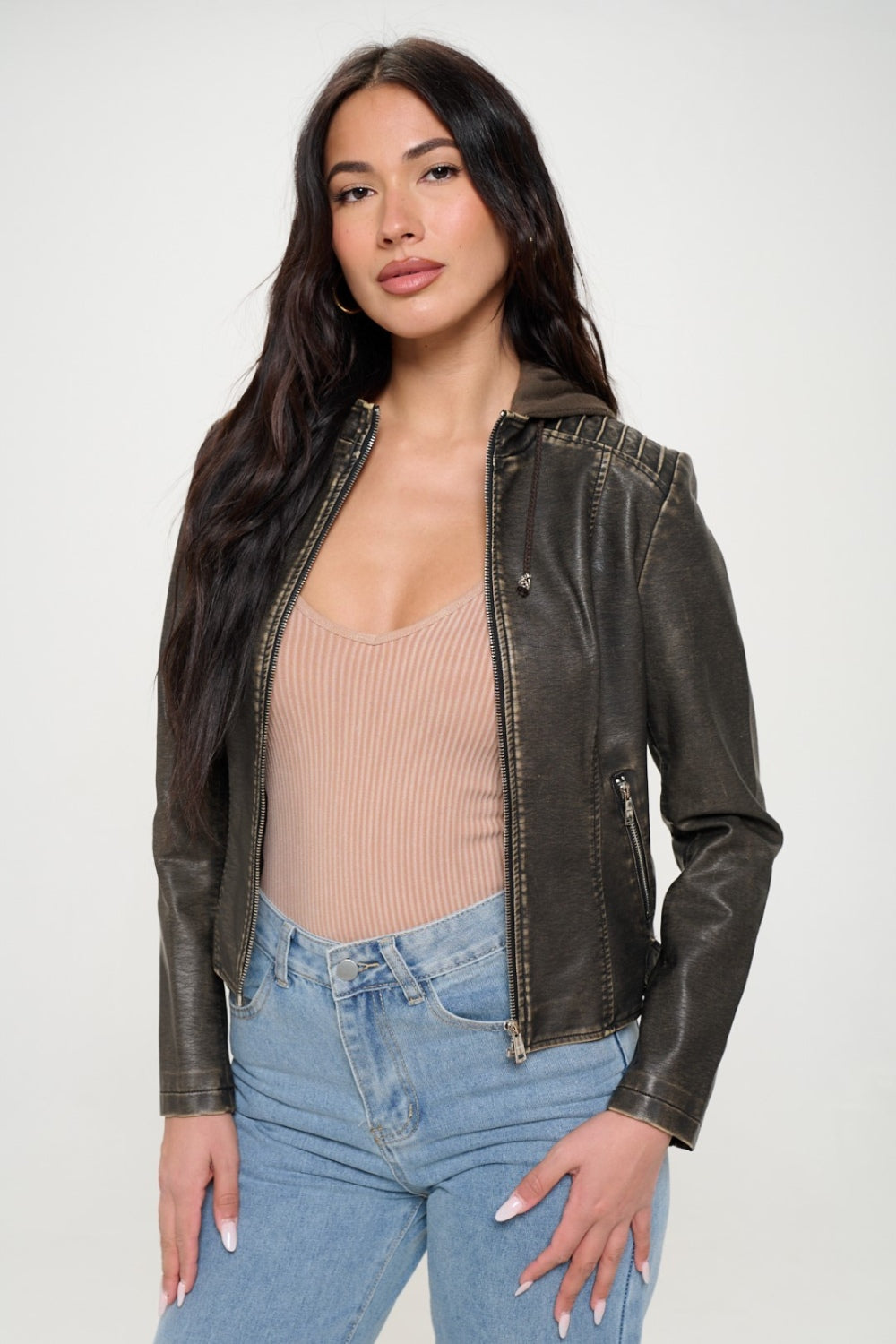 Anja | Zip-up hooded jacket