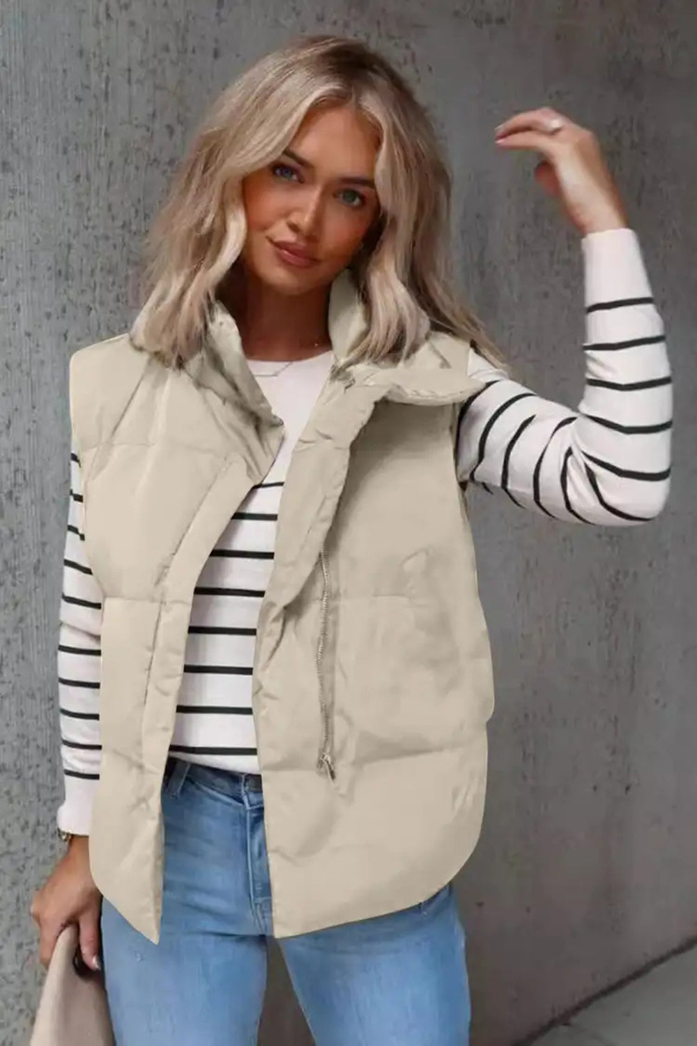 Belén | Vest with zip and pockets