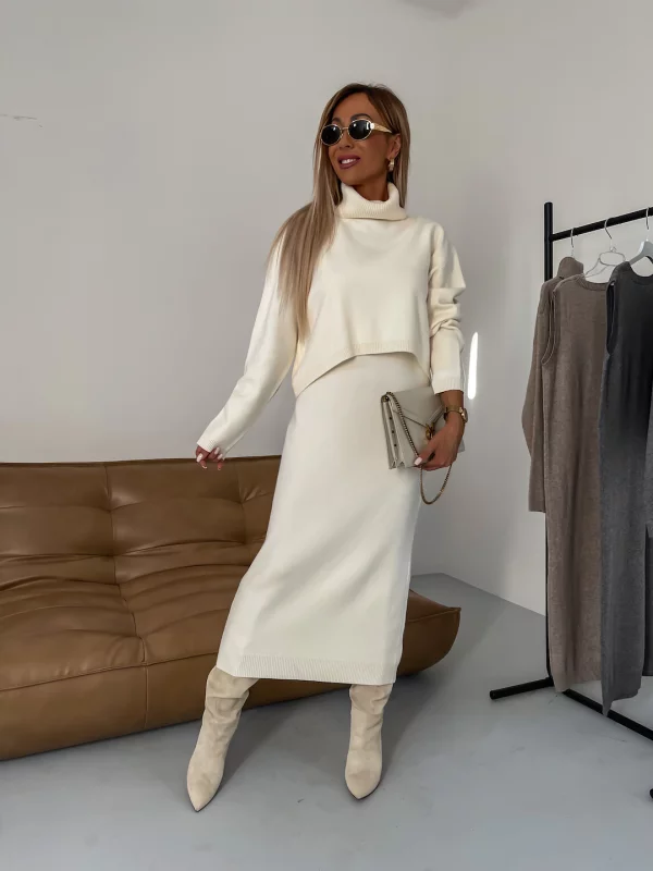 Maritza | Autumn/winter knit set for women