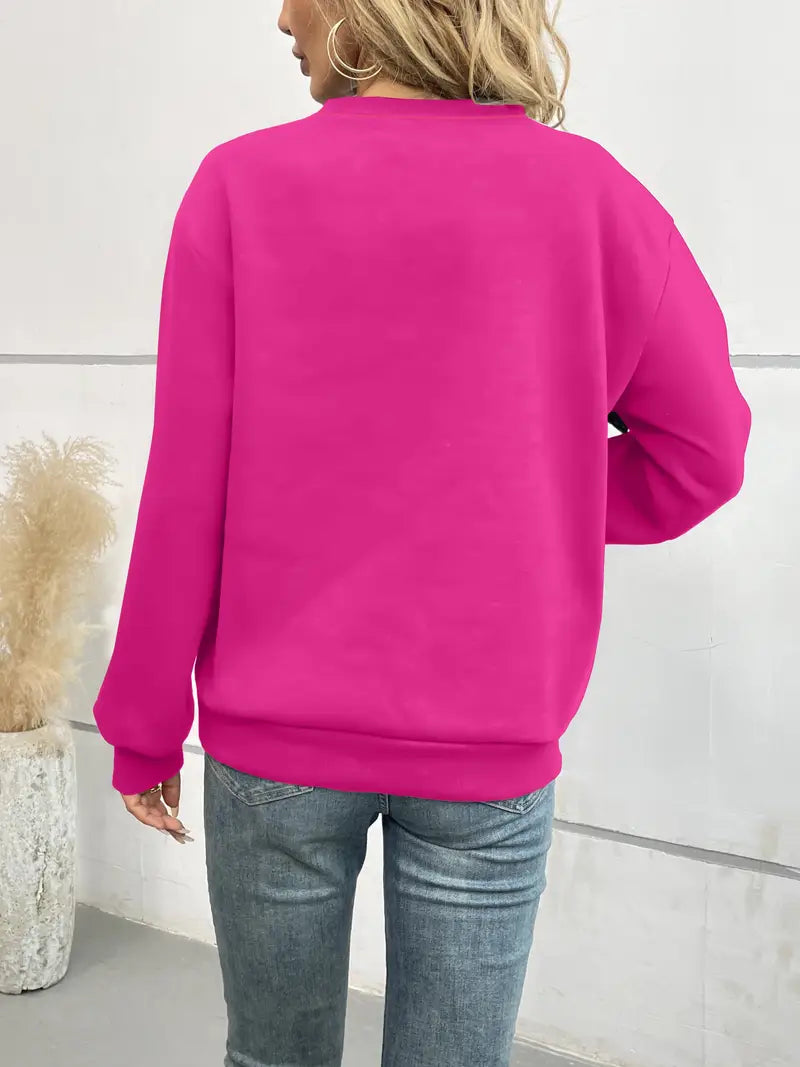 Nicole® | Oversized Cotton Sweater With Bow