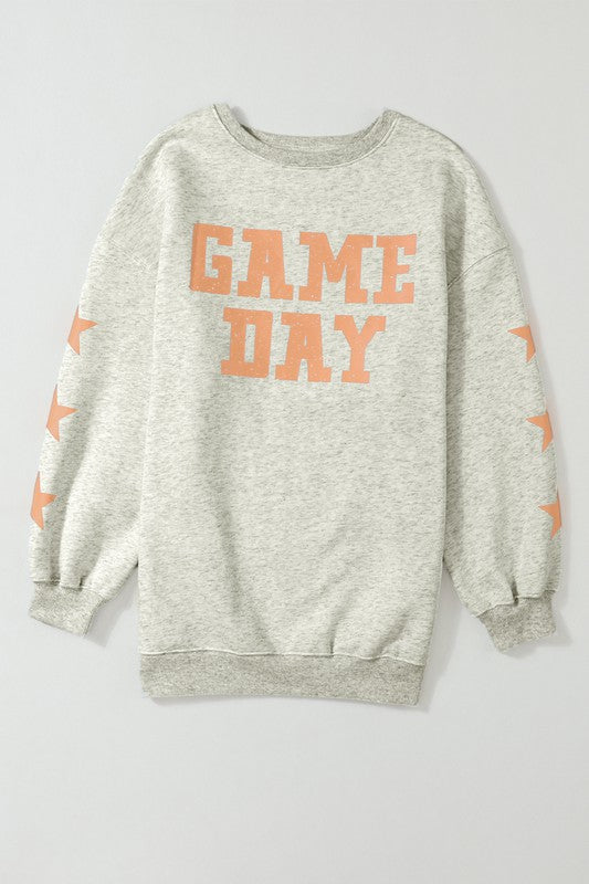 Paula | Black sweatshirt with Game Day graphics
