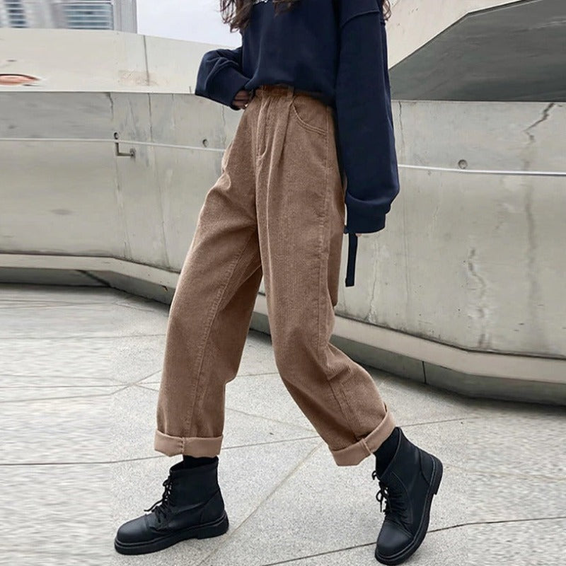 Fernanda® | Corduroy trousers for women