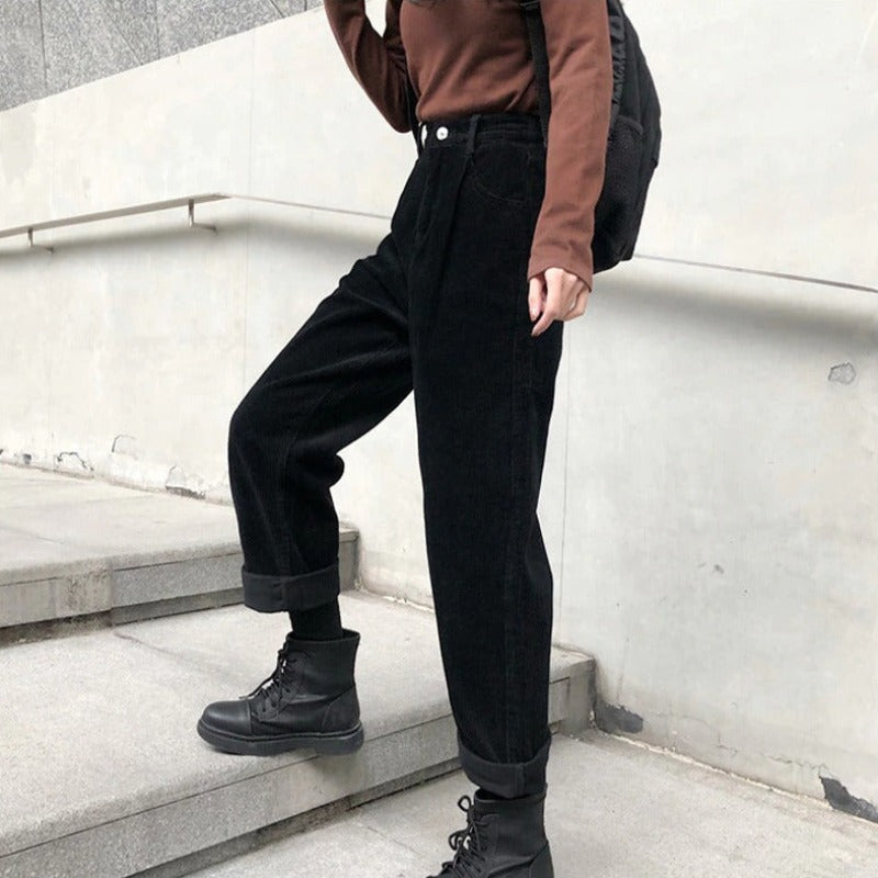 Fernanda® | Corduroy trousers for women