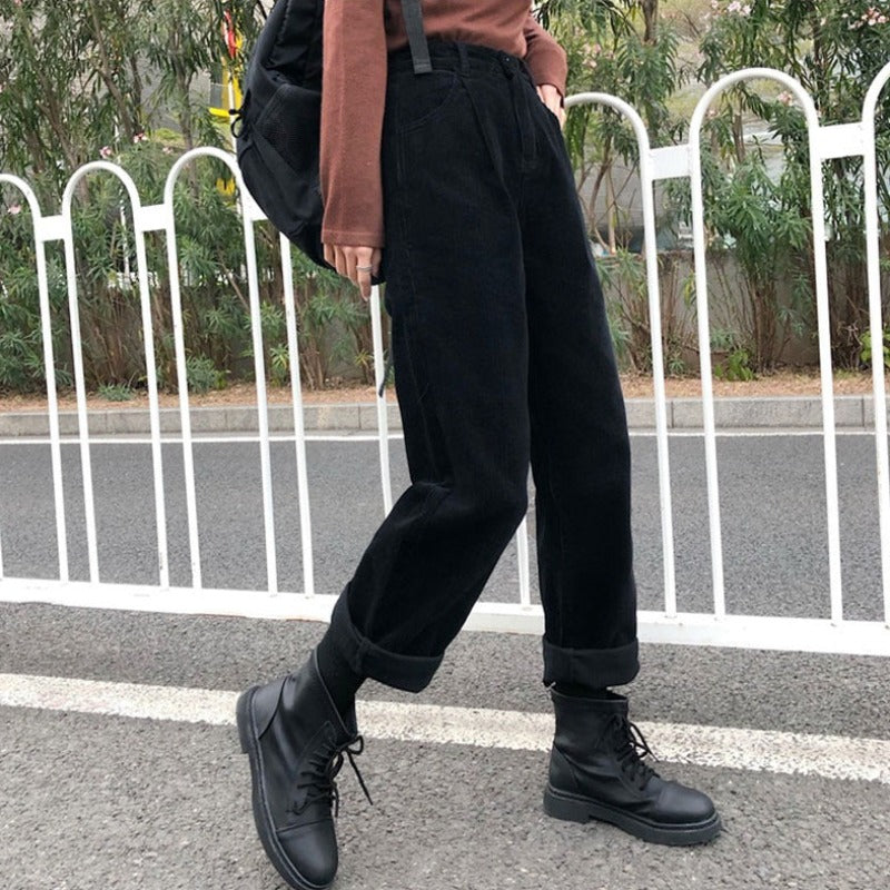 Fernanda® | Corduroy trousers for women