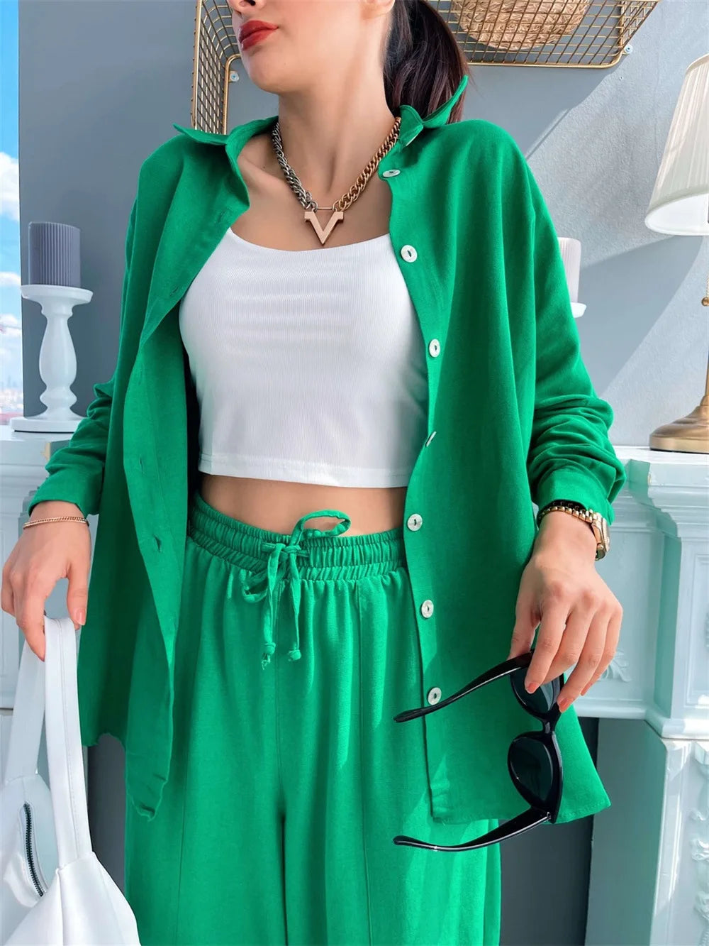 Alina | Comfortable and elegantly chic set