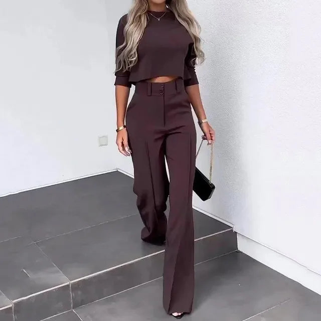 Vera® | Elegant, Comfortable, Stylish Autumn Trousers Set For Women