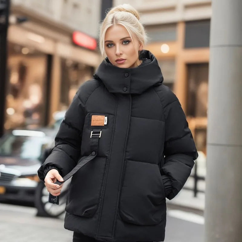 Lorena | Luxurious Oxford style bomber jacket
