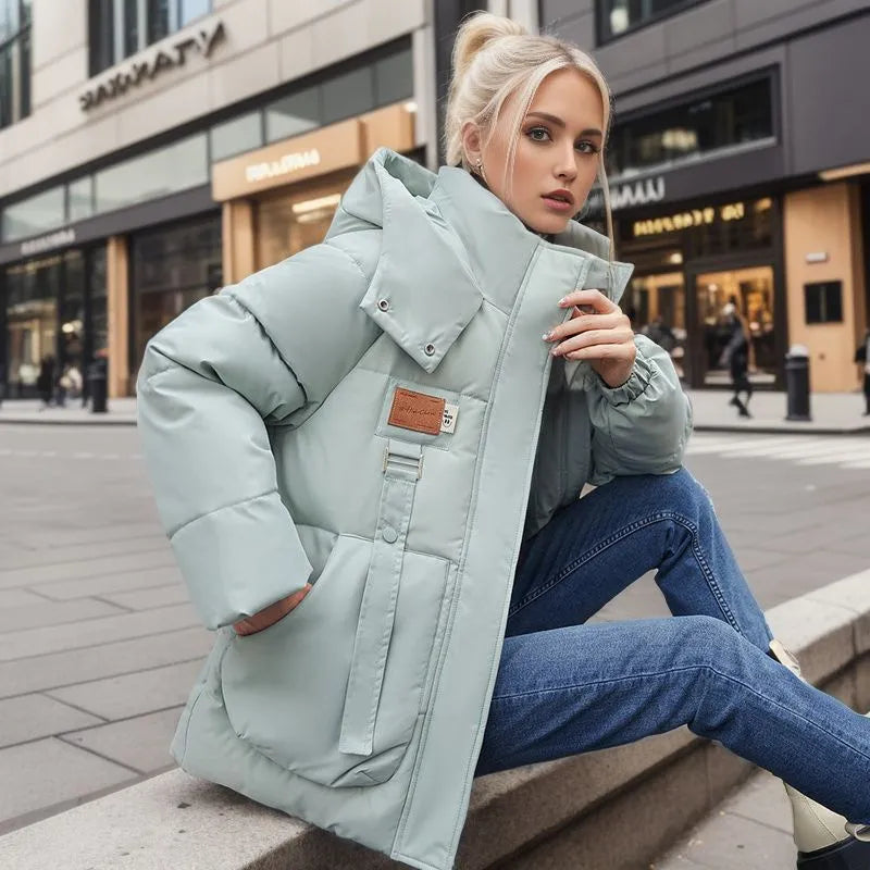 Lorena | Luxurious Oxford style bomber jacket