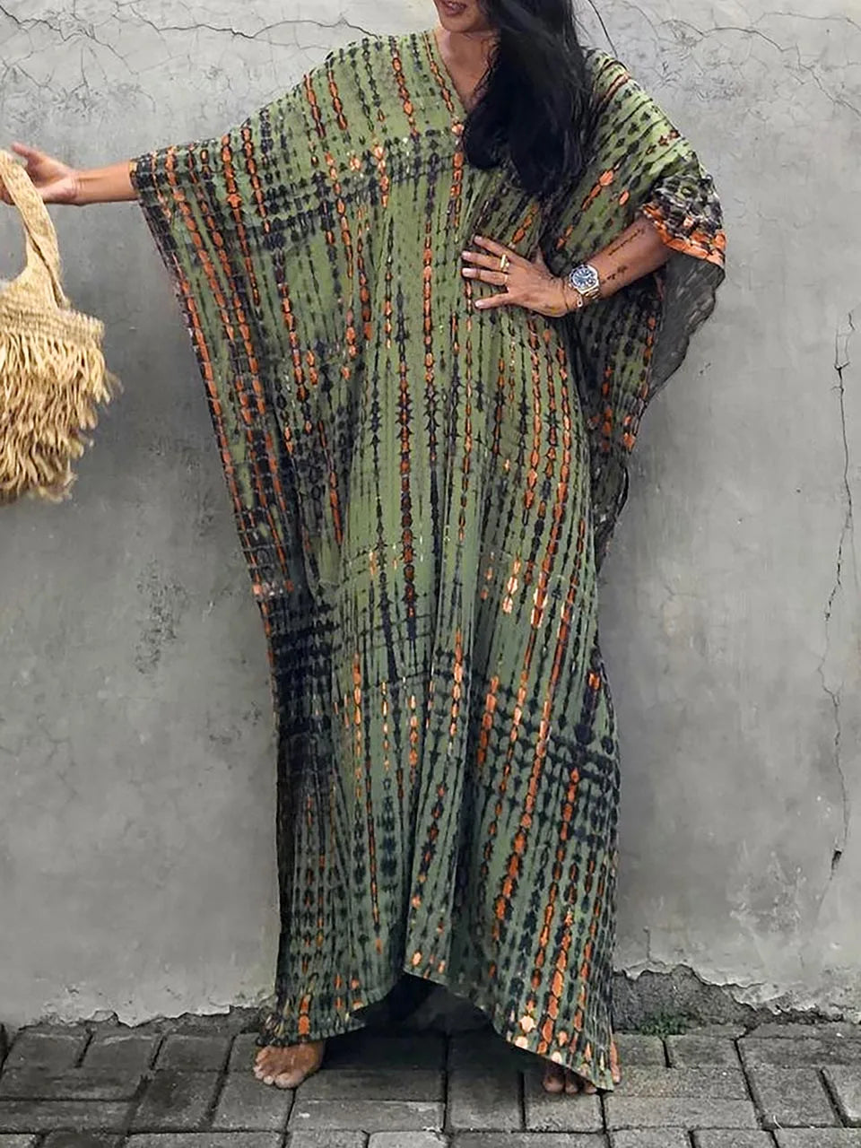 Kayla  | Women Janne Caftan Maxi Summer Dress