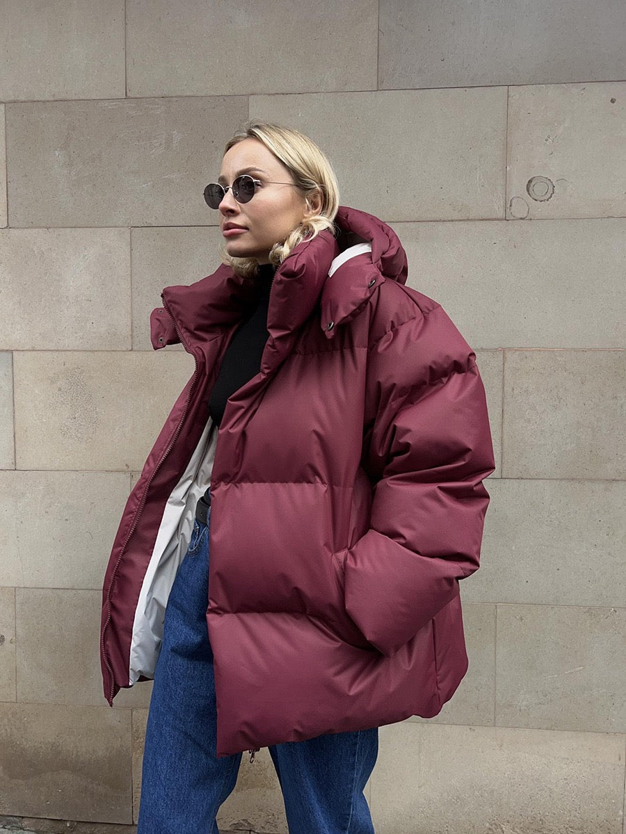 Antonia | Hooded down jacket