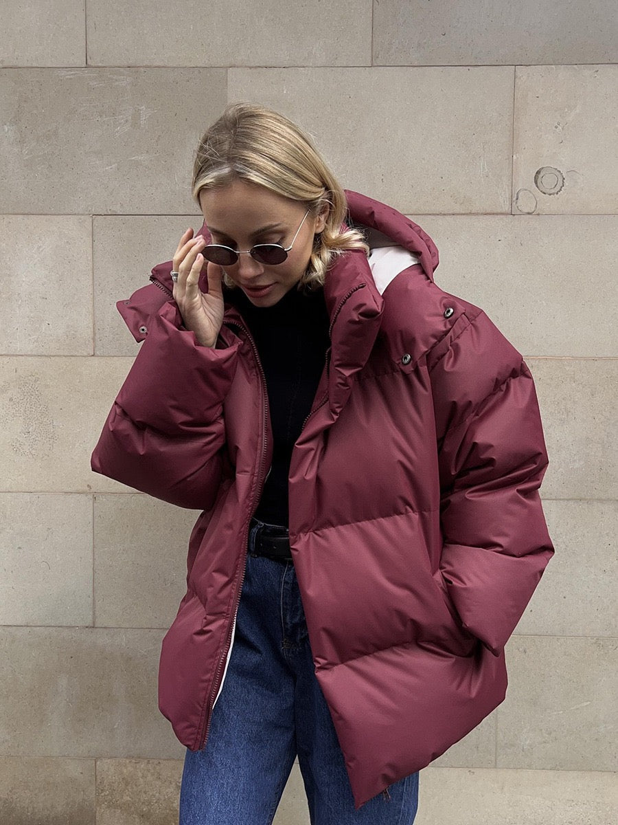 Antonia | Hooded down jacket
