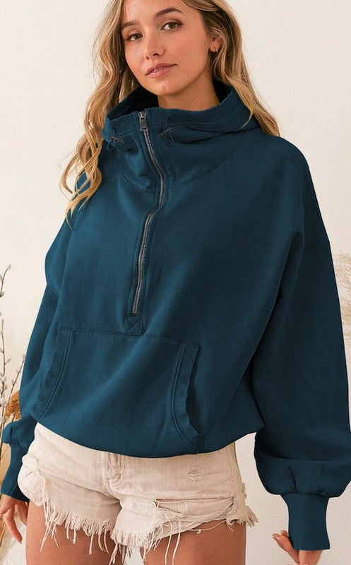 Kirsten | Half zip sweater