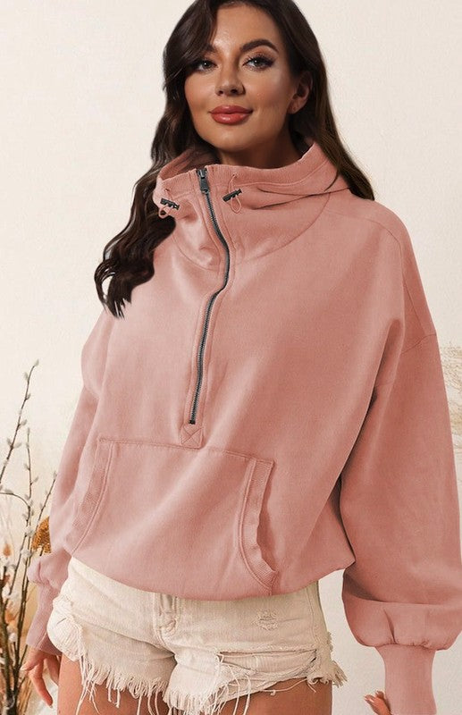Kirsten | Half zip sweater