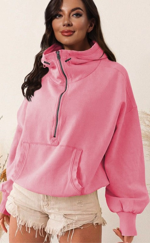Kirsten | Half zip sweater