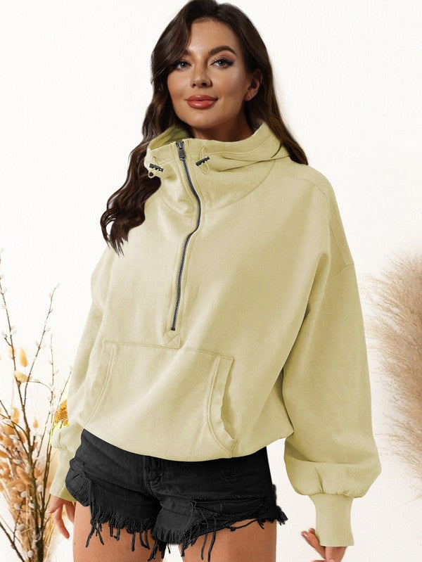 Kirsten | Half zip sweater