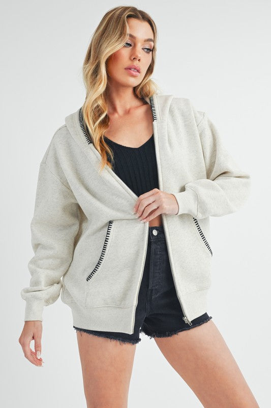 Ursula | Noel full zip hoodie