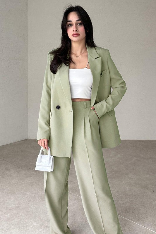 Sandra | Women's Fashion Blazer Suit Set