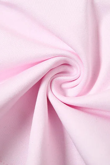 Pink Heart Cutout Bikini Set