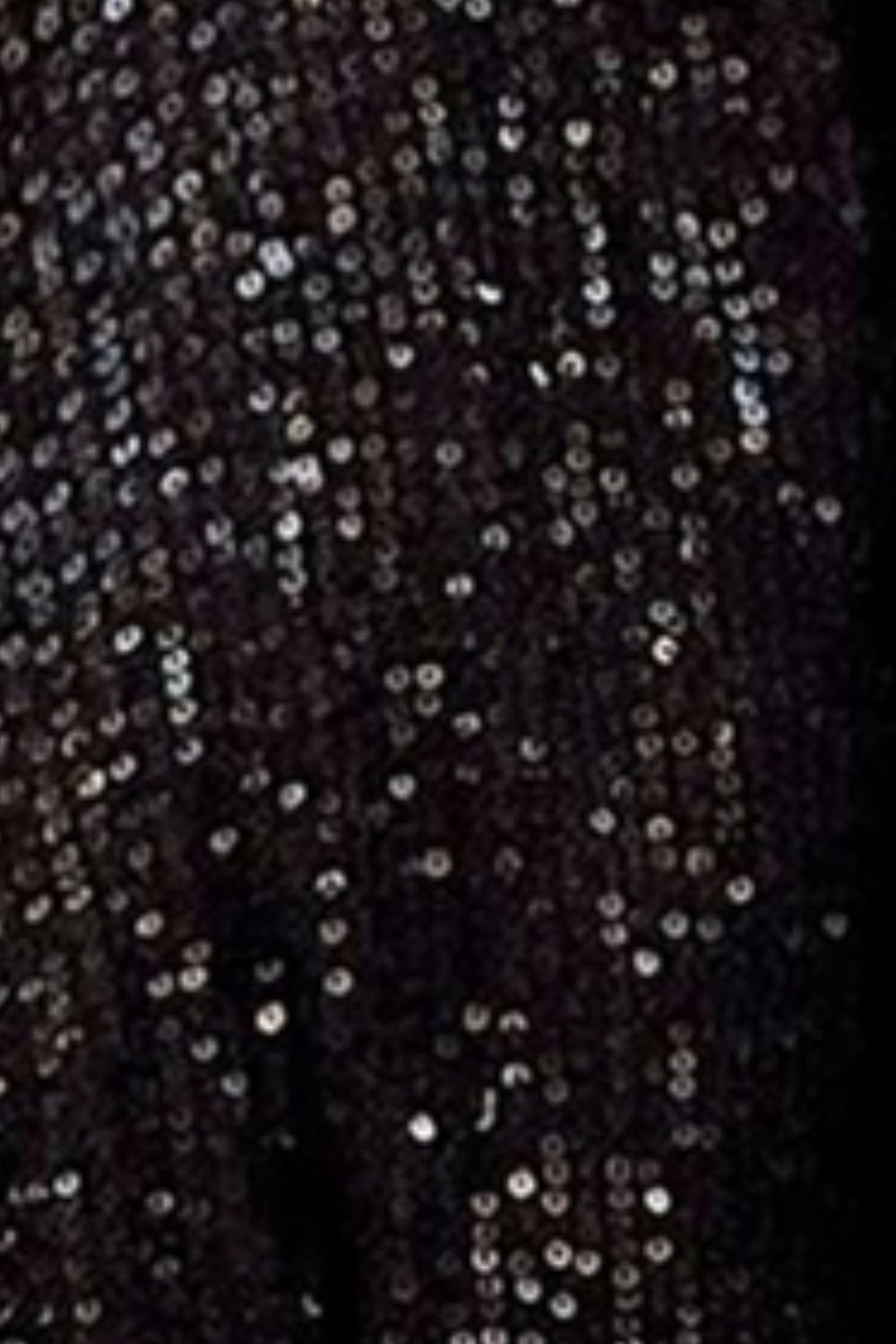 Sara | Long sleeve jacket with sequins and zip