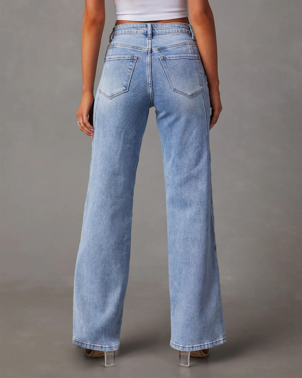 Natalia® | Striped jeans for women