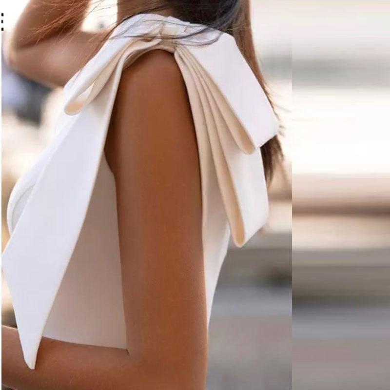 Rocío® | Fashion Fishtail Elegant Wedding Dress Slimming Shoulder