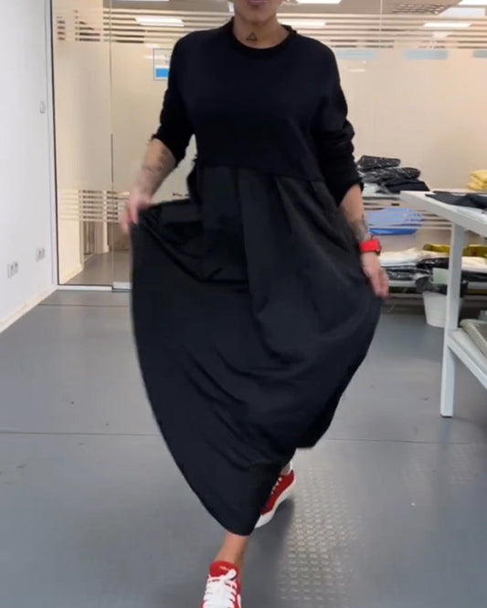 Margherita | Casual long black dress
