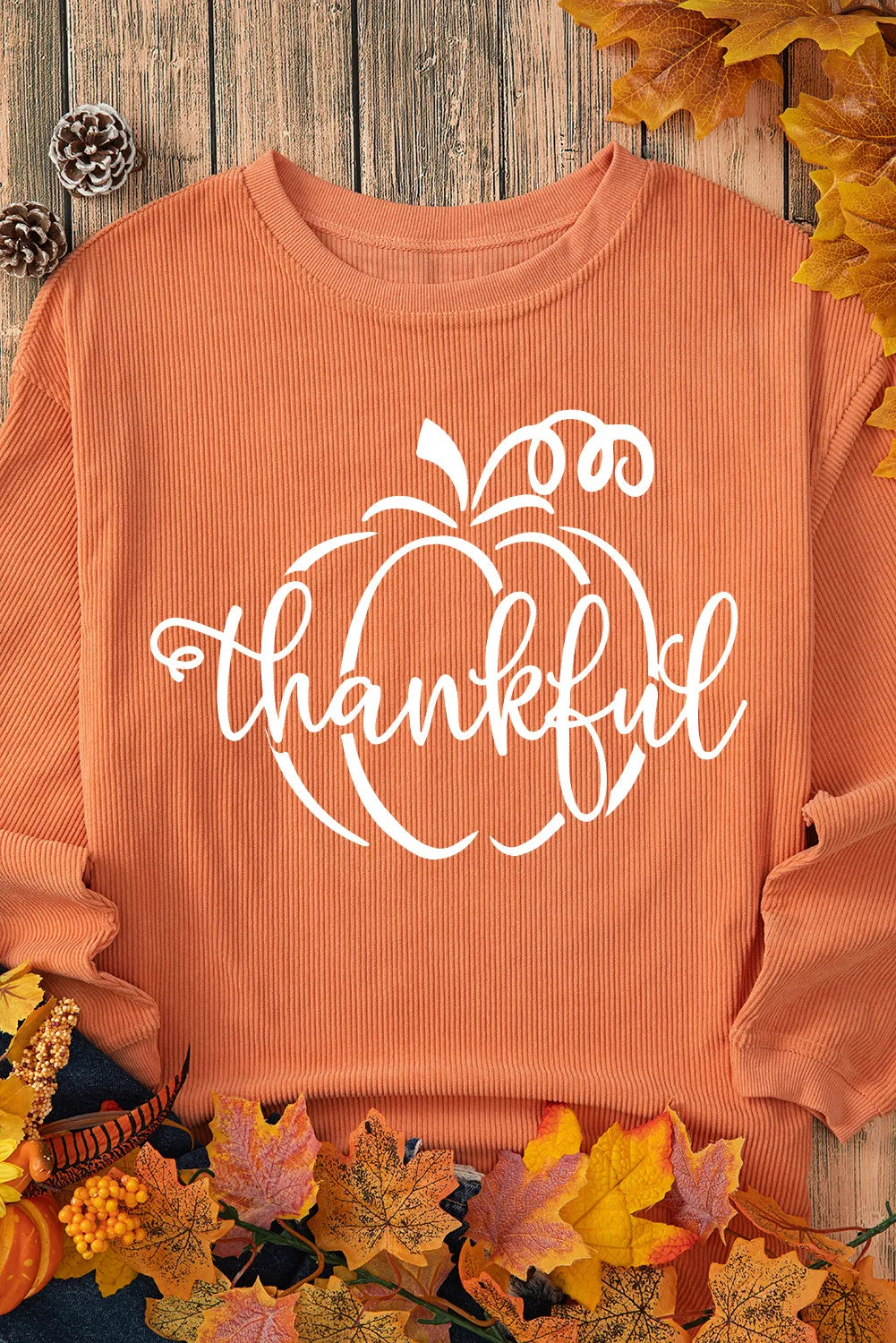 Birgit | Graphic crew neck long sleeve sweatshirt