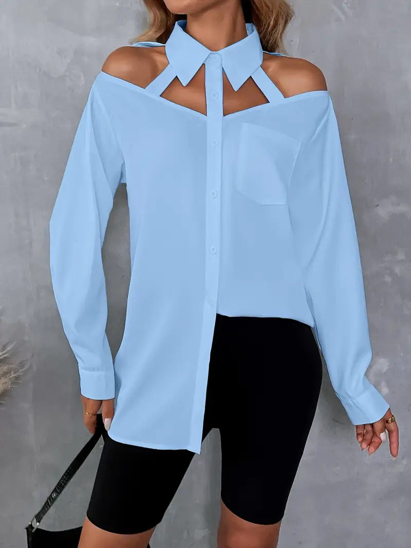 Paola® | Elegant And Modern Cut Blouse