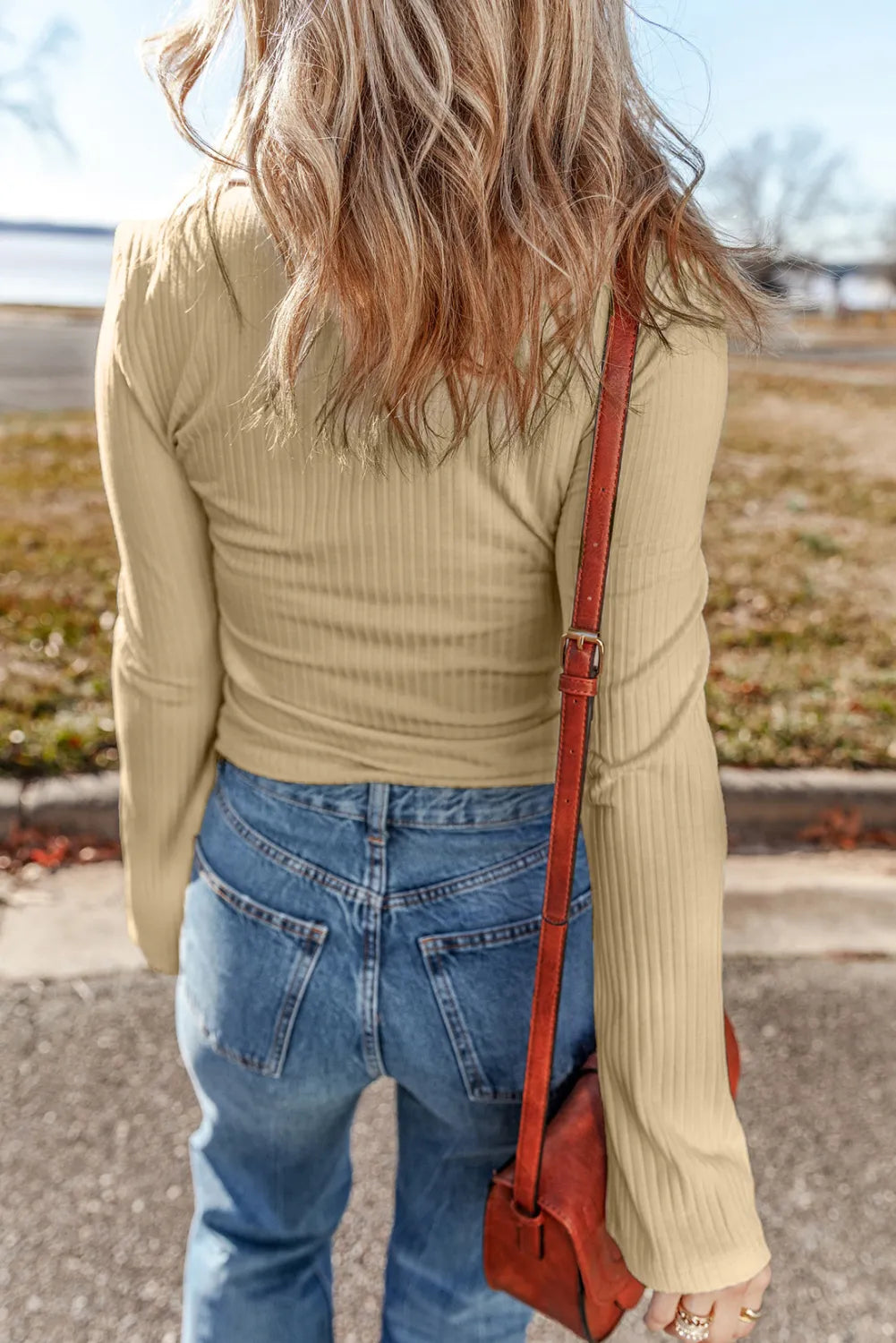 Dafne | Long-sleeved shirt with collar