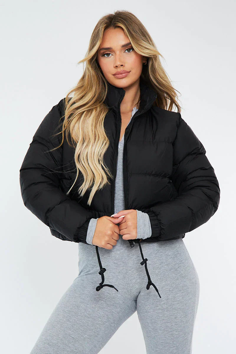Zenaida | Short padded jacket with a matt finish