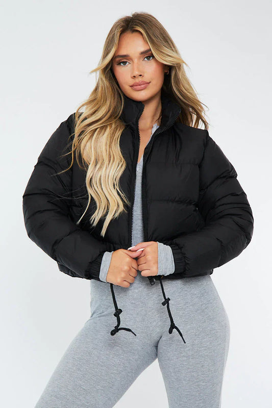Zenaida | Short padded jacket with a matt finish