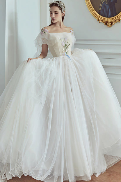 Forest Dreamy Palace Wedding Dress