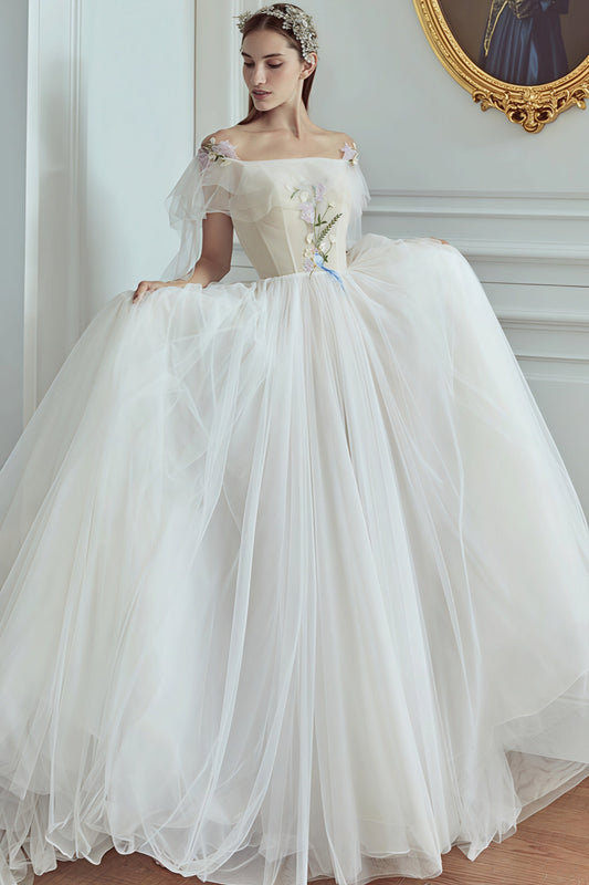 Forest Dreamy Palace Wedding Dress