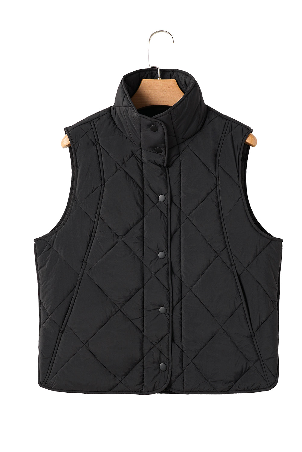 Maite | Vest with snap-down structure and pockets