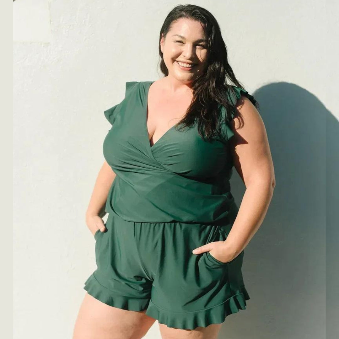 Keren® | Stylish Swimsuit With Integrated Bra